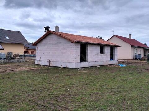 Stavba bungalovu typu B