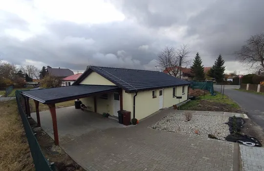 Novostavba nízkoenergetického bungalovu