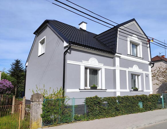Renovace fasády u rodinného domku