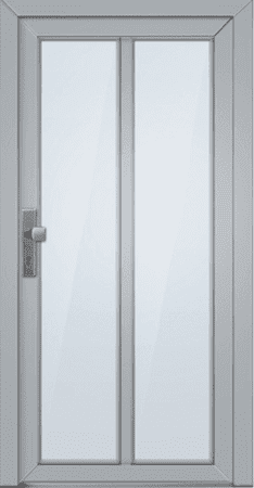 Konstrukční plastové dveře PK4