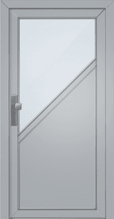 Konstrukční plastové dveře PK49
