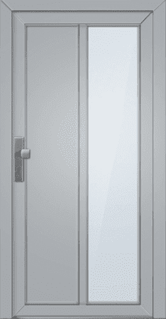 Konstrukční plastové dveře PK6