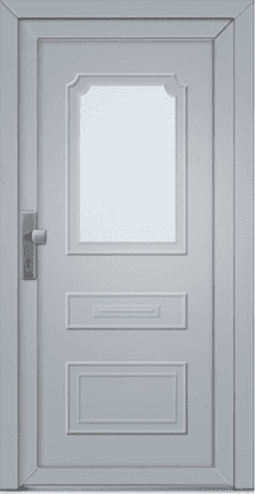 Plastové vchodové dveře PV1