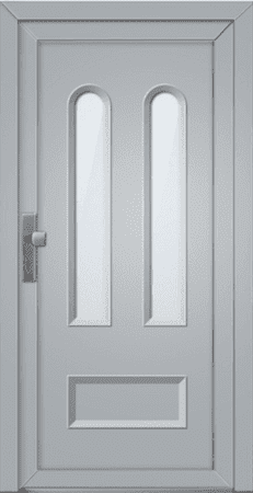 Plastové vchodové dveře PV28