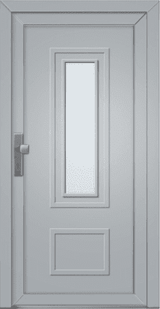 Plastové vchodové dveře PV43