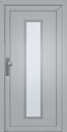 Plastové vchodové dveře PV54
