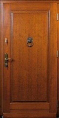 Dřevěné vchodové dveře S06