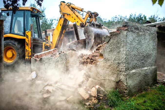 Demolice budov, domů a dalších menších staveb